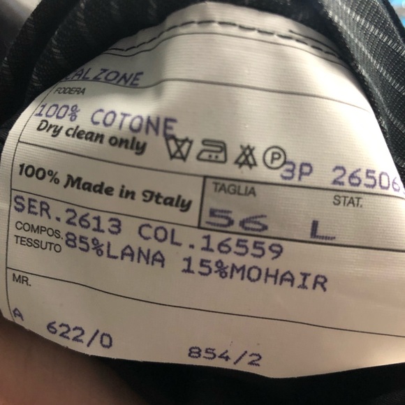 Ravazzolo Suit 56L Wool and Mohair - Picture 8 of 8